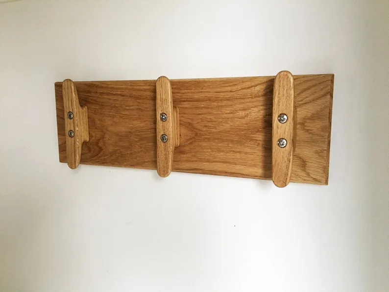 Rear of the board showing the two wall mounting holes 380mm apart