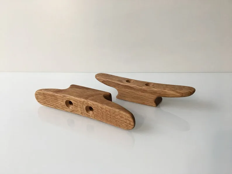 Angled view showing the tapered horns and softly rounded edges