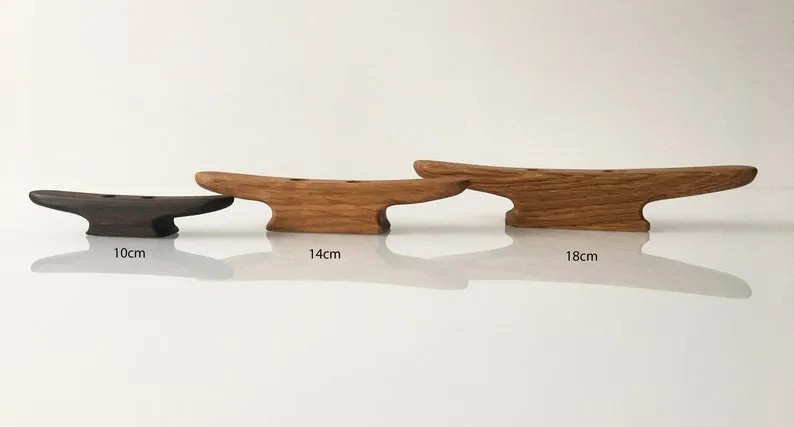 Tung oil finish catching low light across the cleat surface